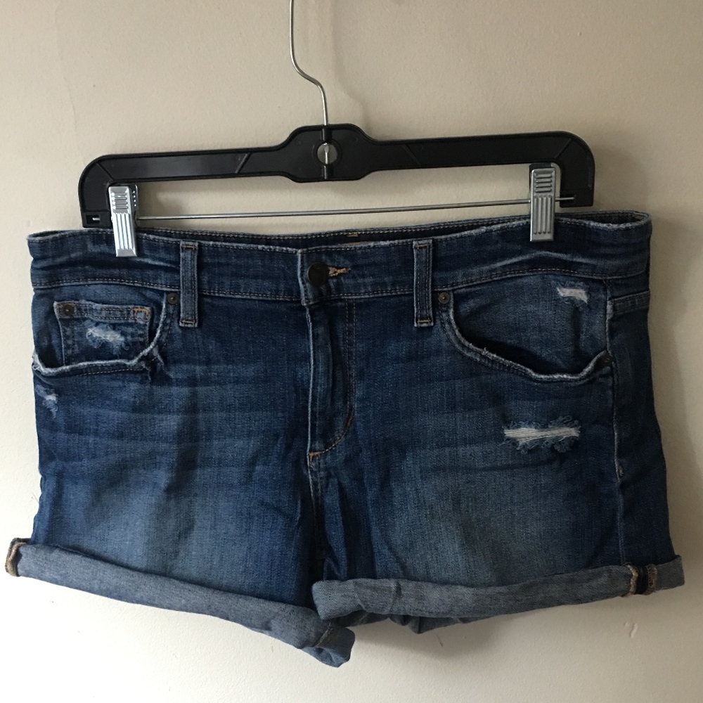 Joe's Jeans Mid-Rise The Rolled Shorts